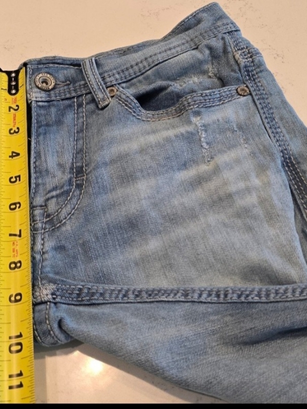 BKE Aiden Distressed Cotton Casual Denim Jeans Mens 30 x 32 - Picture 7 of 15